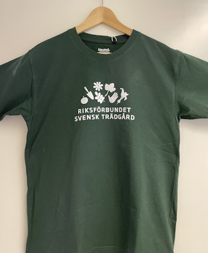 T-shirt Svensk Trädgård - mörkgrön