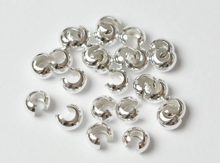 Sterling silver knutgömmor, 10 st