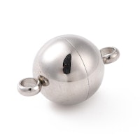 Rostfritt stål magnetlås rund 8 mm, 1 st