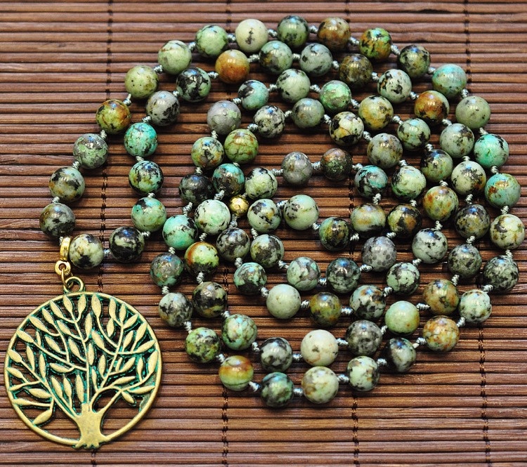 Afrikansk turkos 3.5 mm, 1 sträng