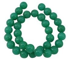 Jade 8 mm ljust blågrön, 5 strängar