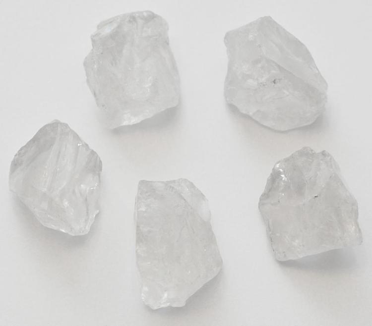 Bergkristall bumling rå, 1 st