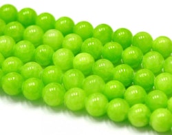 Jade 4 mm lime, 1 sträng