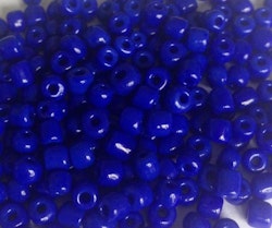 Seed beads 4 mm mörkblå, ca 150 st