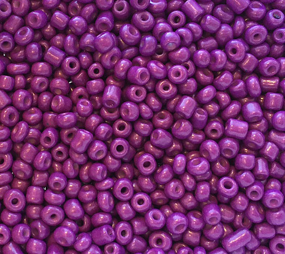 Seed beads 4 mm lila, 20 gr (ca 150 st)