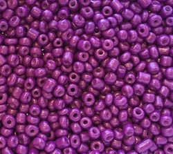 Seed beads 4 mm lila, ca 150 st