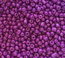 Seed beads 4 mm lila, ca 2500 st