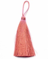 Handgjord silkestofs rosepink, 1 st