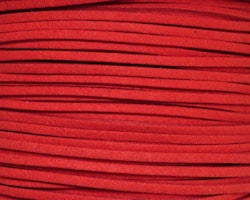 Mockaband 3 mm röd, 1 m