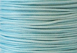 Vaxad bomullstråd 0.5 mm ljusblå, 10 m