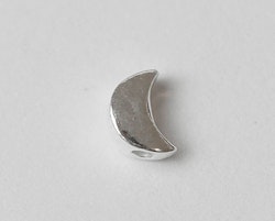Sterling silver pärla måne, 1 st