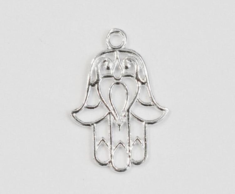 Sterling silver berlock stor hamsa hand, 1 st