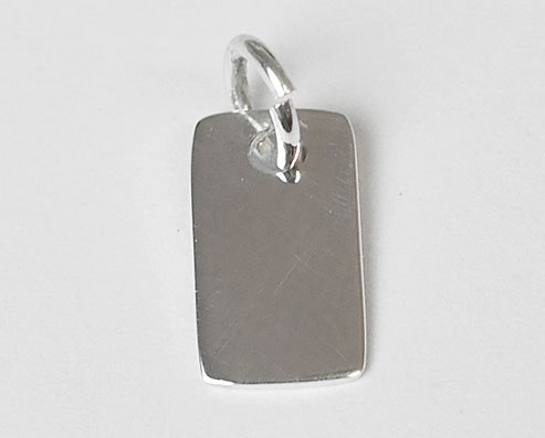 Sterling silver berlock liten tag, 1 st