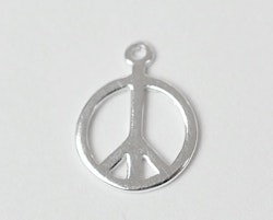 Sterling silver berlock peace, 1 st