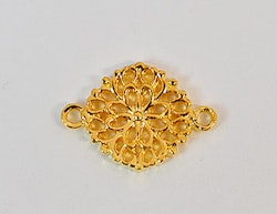 Guldfärgad connector blomma, 1st