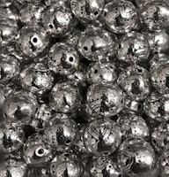Antikfärgad pärla med hjärtan 10 mm, 10 st
