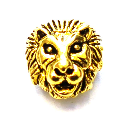 Antikt guldfärgat lejon, 10 st