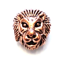 Antikt roséfärgat lejon, 1 st