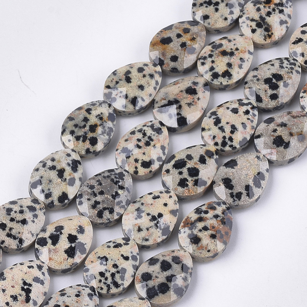Dalmatiner jaspis droppe, 1 st