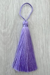 Handgjord silkestofs lila, 1 st