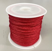 REA: Nylontråd 0.5 mm röd, 1 rulle