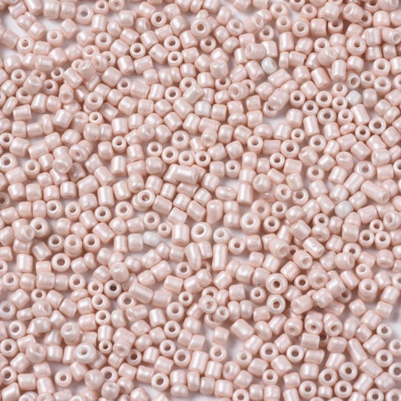 Seed beads 2-3 mm aprikos, ca 250 st