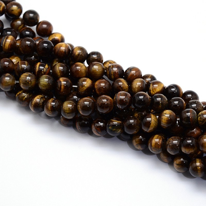 Tigeröga 4 mm, 1 sträng