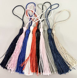 REA: Nylontofs 8 cm mix, 10 st