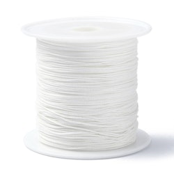 Nylontråd 0.4 mm vit, 1 rulle