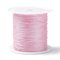 Nylontråd 0.4 mm ljusrosa, 1 rulle