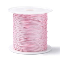 Nylontråd 0.4 mm ljusrosa, 1 rulle