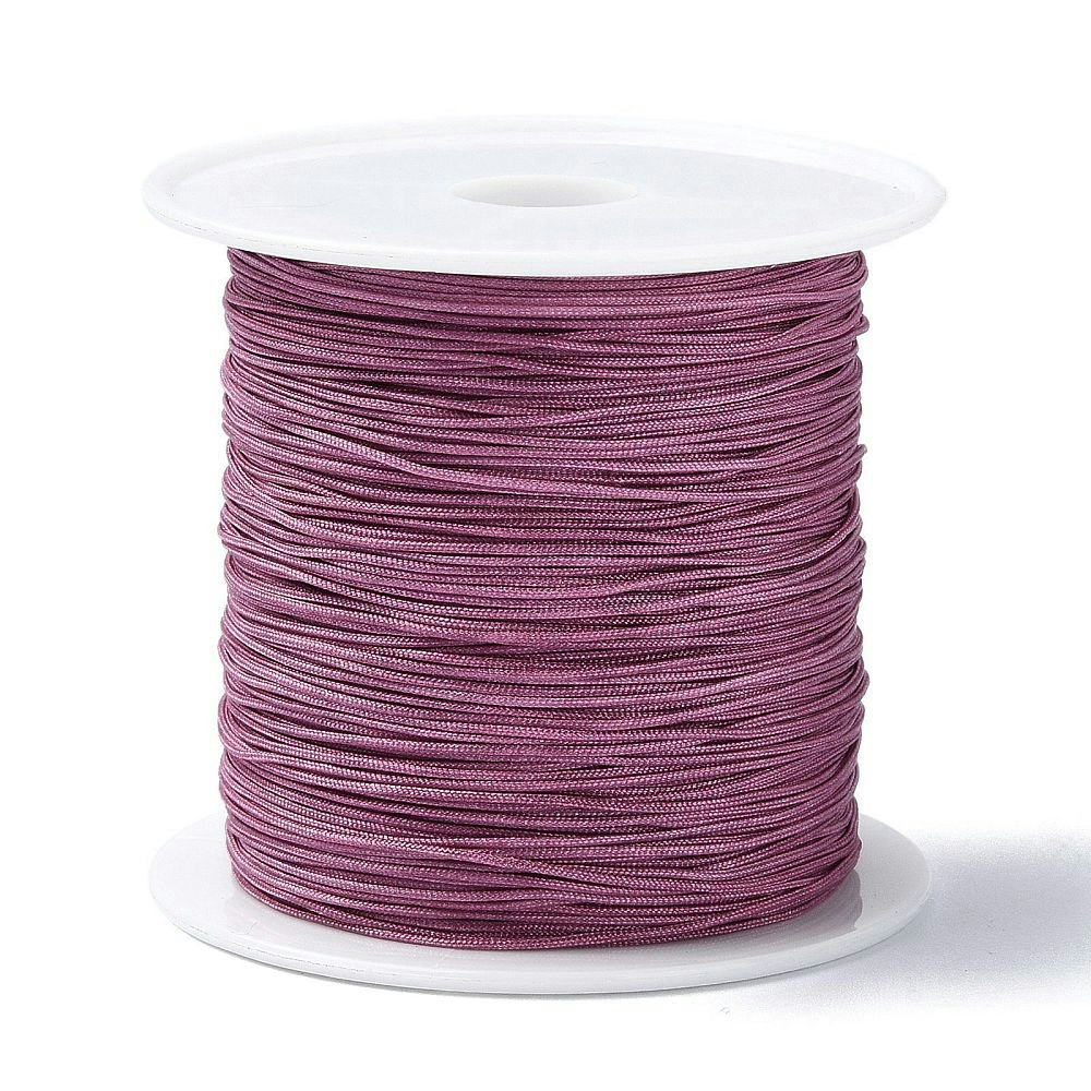 Nylontråd 0.4 mm rosa/lila, 1 rulle