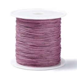 Nylontråd 0.4 mm rosa/lila, 1 rulle