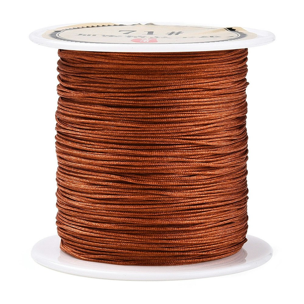 Nylontråd 0.4 mm rödbrun, 1 rulle
