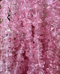 REA: Glaschips rosa, 1 sträng