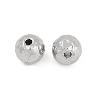 Kirurgiskt stål hamrad pärla 8 mm, 1 st