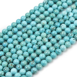 Naturlig turkos 4 mm, 1 sträng