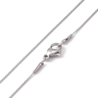 Rostfritt stål armbandslänk serpentine, 1 st