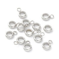 Rostfritt stål smala hangers, 10 st