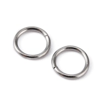 Rostfritt stål bindringar 4 mm, ca 1000 st