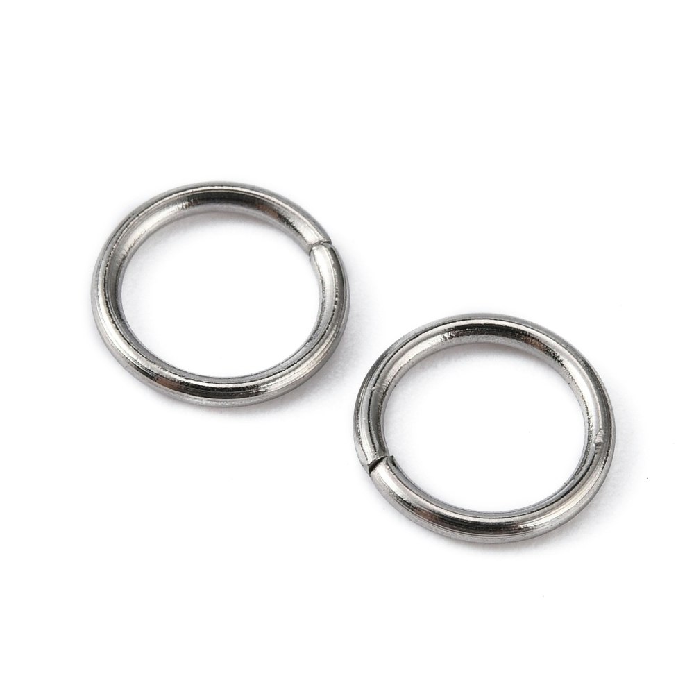Rostfritt stål bindringar 6 mm, ca 200 st