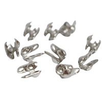 Rostfritt stål kulkedjefästen 1.5 mm, 10 st