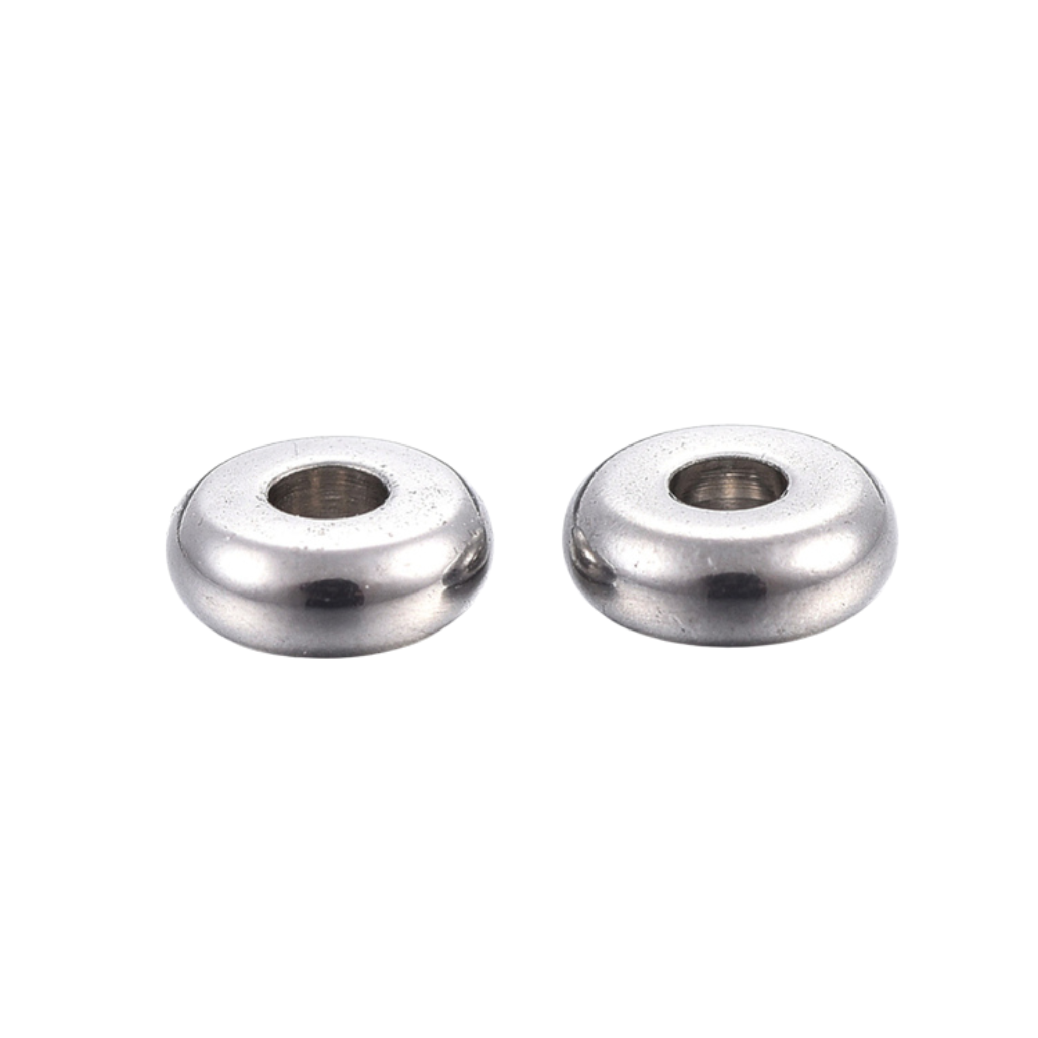 Rostfritt stål rondeller 6 mm, 10 st
