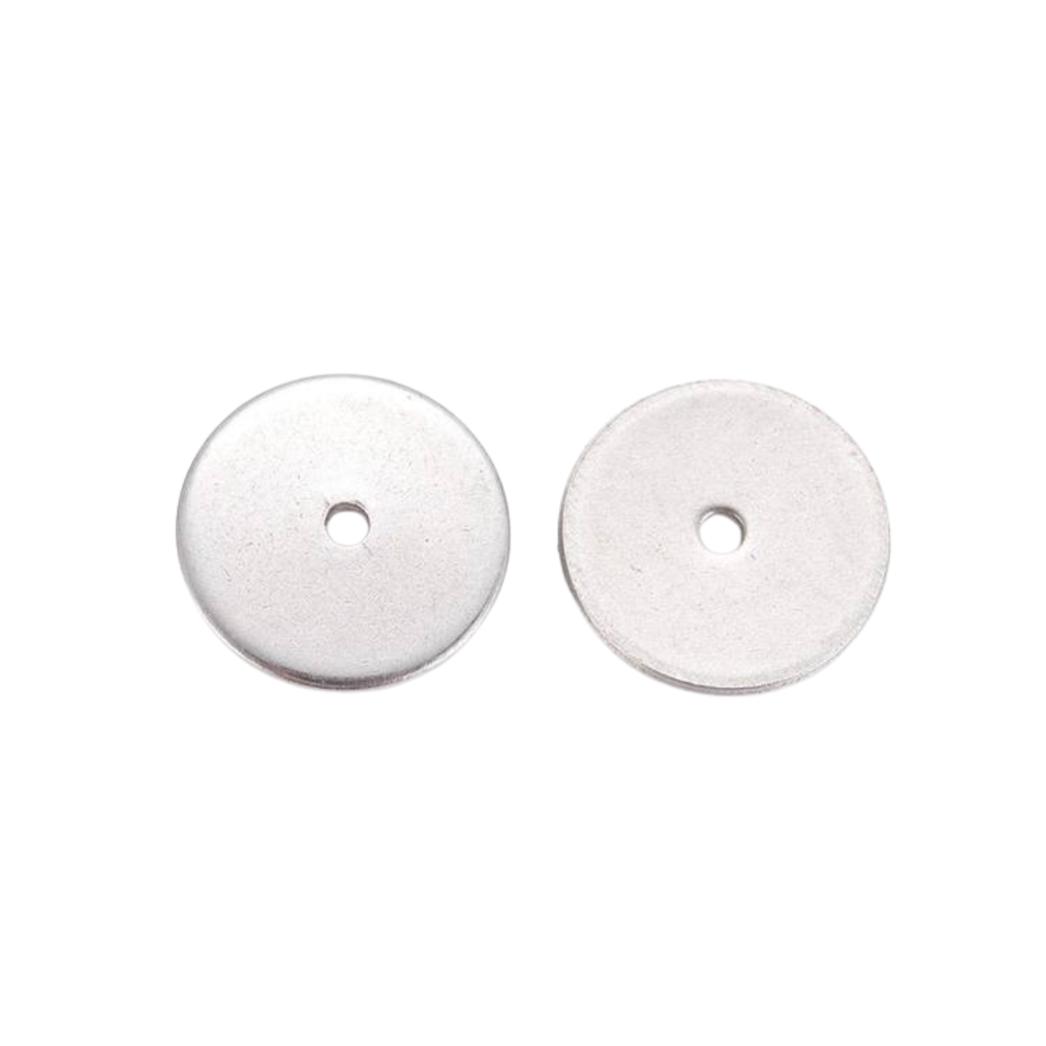 Rostfritt stål tunna rondeller 6 mm, 10 st