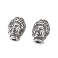 Kirurgiskt stål buddha mönstrad, 1 st