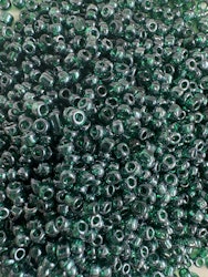 REA: Seed beads 2 mm mörk petrol, ca 300 st
