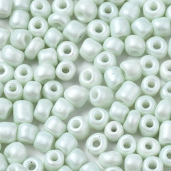 Seed beads 4 mm mint, ca 2500 st