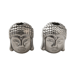 Kirurgiskt stål liten buddha, 1 st
