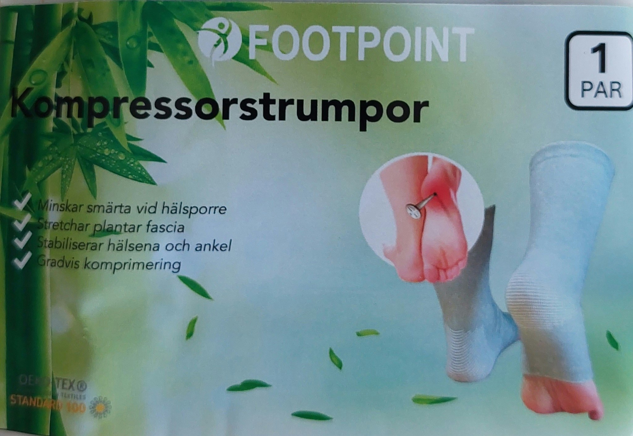 Kompressorstrumpor Hälsporre