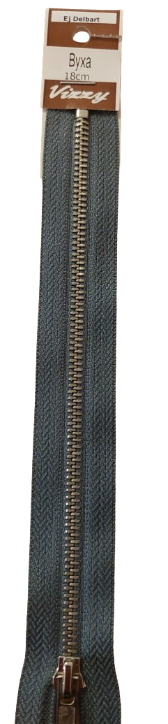 Blixtlås "Byxa" VIZZY  10 cm - 20 cm